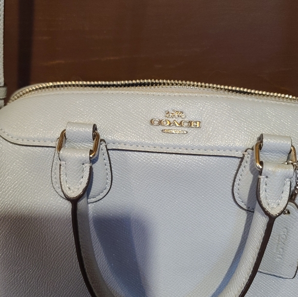 Small Baby blue Coach Bag - Picture 5 of 12
